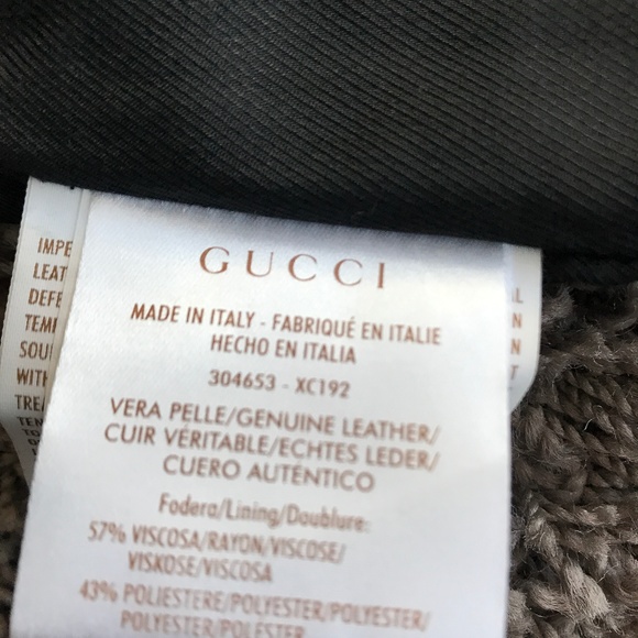 Gucci Flocked suede leather pencil skirt NWT - Picture 6 of 8